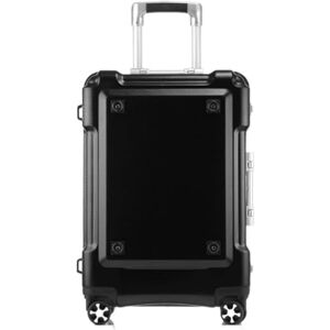 Zumaha Travel Suitcase Business Suitcase Durable Luggage Hard Shell Carry On Luggage with Aluminum Frame,No Zipper Suitcase,TSA Combination Lock Durable