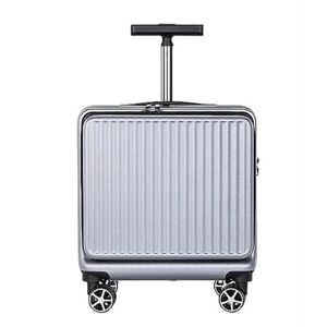 Socuy Luggage Travel Checked Luggage 16 Inch Suitcases Business Travel Boarding Carry On Luggage Scratch Resistant Hard Suitcases Carry On Luggage Suitcase (Color : C, Size : 16 inch)