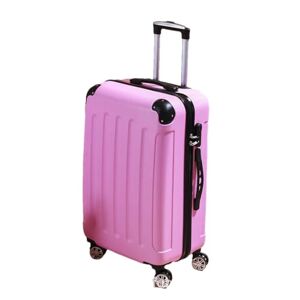 PANKERS Man and Women Travel Luggage Business Trolley Suitcase Spinner Boarding Travel Suitcase Champagne Color 20 inch