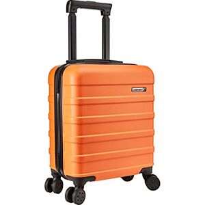 Cabin Max Anode Carry on Suitcase 45x36x20cm Lightweight Hand Luggage Suitable for Easyjet Under Seat (Seville Orange)