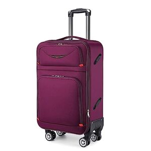 DXZENBO Suitcases with Wheels Wear-Resistant Oxford Cloth Carry On Lugage Retractable Pull Rod Suitcases Business Travel Lugage