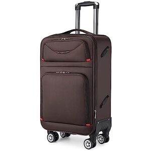 DXZENBO Suitcases with Wheels Wear-Resistant Oxford Cloth Carry On Lugage Retractable Pull Rod Suitcases Business Travel Lugage