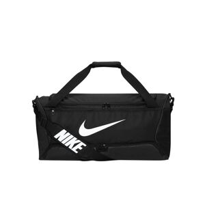 Nike Unisex Brasilia Swoosh Training 60l Duffle Bag (Black/white) - One Size