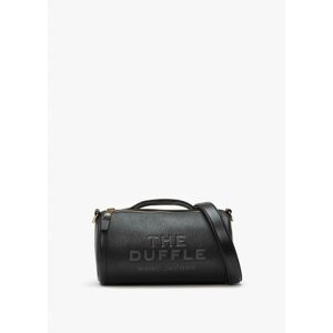 MARC JACOBS The Leather Black Duffle Bag Size: One Size, Colour: Black - female