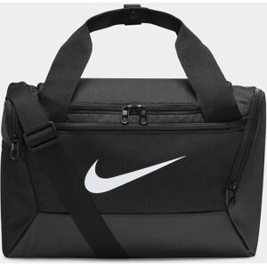 Nike Brasilia Duffel Bag (Extra Small) Black/White One Size unisex