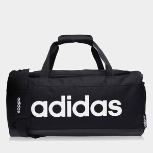 adidas Essentials Linear Duffle Bag Small Black/White One Size unisex