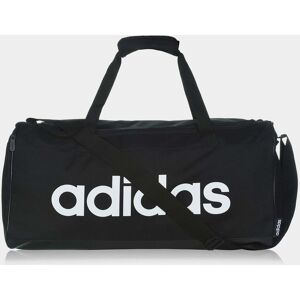 adidas Essentials Linear Duffle Bag Medium Black/White One Size unisex