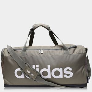 adidas Essentials Linear Duffle Bag Medium - unisex - Green/White - One Size