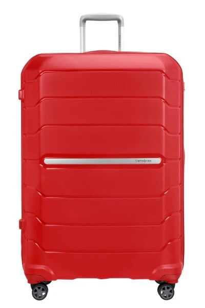 Samsonite Flux 81cm 4-Wheel Extra Large Suitcase - Red