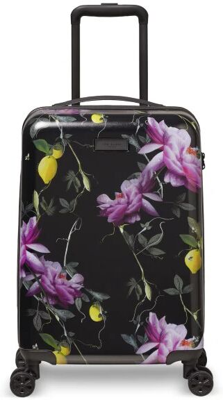 Ted Baker Citrus Bloom 55cm 4-Wheel Cabin Case - Black/Multi