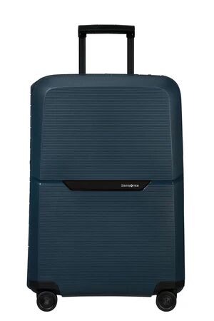 Samsonite Magnum ECO 69cm 4-Wheel Medium Suitcase - Midnight Blue
