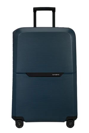 Samsonite Magnum ECO 75cm 4-Wheel Large Suitcase - Midnight Blue