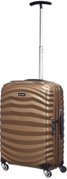 Samsonite Lite-Shock 55cm 4-Wheel Cabin Case - Sand