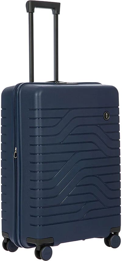 Photos - Luggage Brics Bric's B Y Ulisse 71cm Medium Expandable 4-Wheel Suitcase - Ocean Blue b1y 