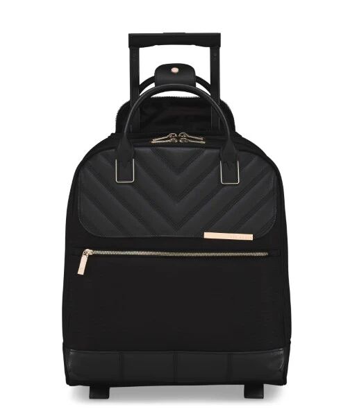 Ted Baker Albany Eco 2-Wheel Business Case - Black