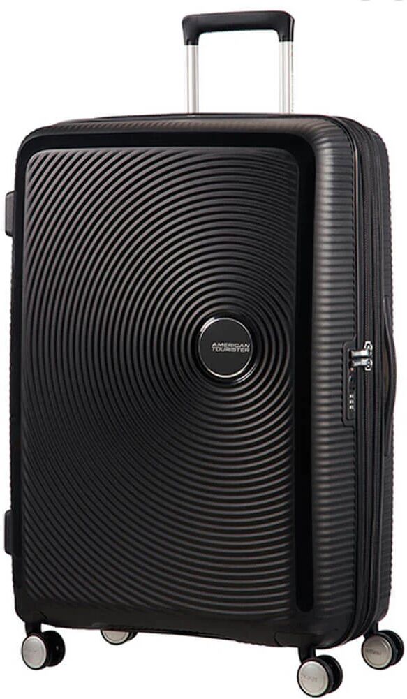 American Tourister Soundbox 67cm 4-Wheel Expandable Suitcase - Bass Black