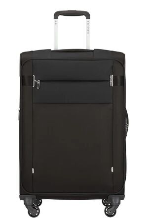 Samsonite Citybeat 66cm 4-Wheel Medium Expandable Suitcase - Black