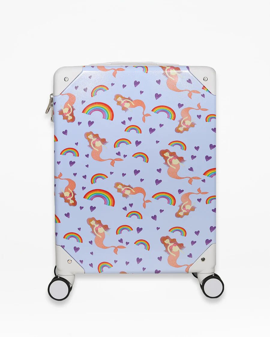 Fenella Smith Mermaid & Rainbow Kids Suitcase Unisex