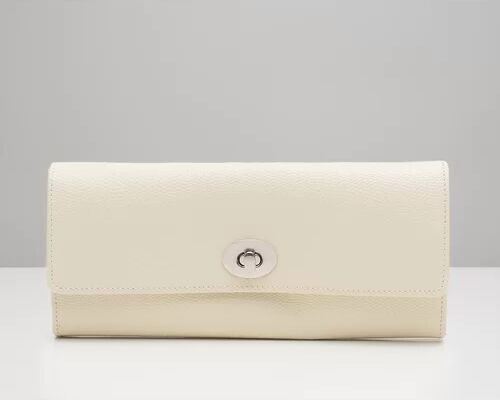 WOLF London Jewellery Roll WOLF Colour: Cream  - Size: 14cm H X 32cm W X 25cm D