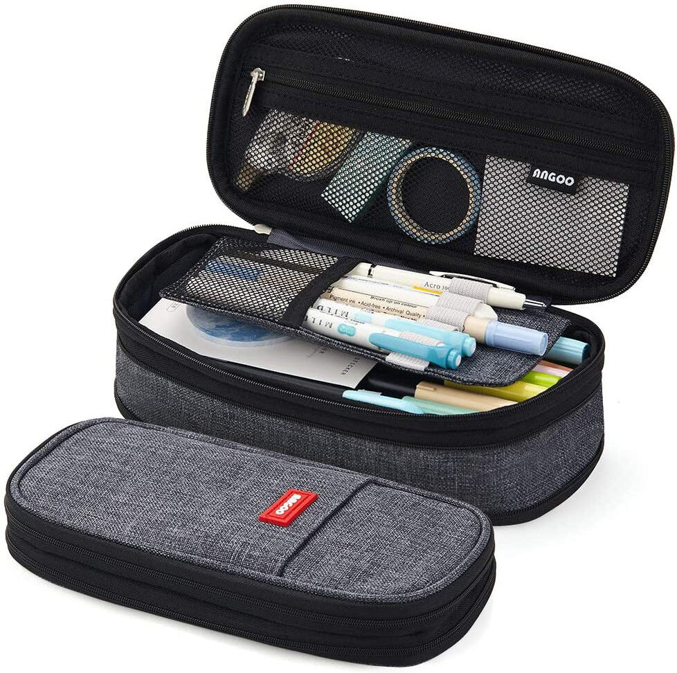 DailySale Large Capacity Pencil Case Storage Bag