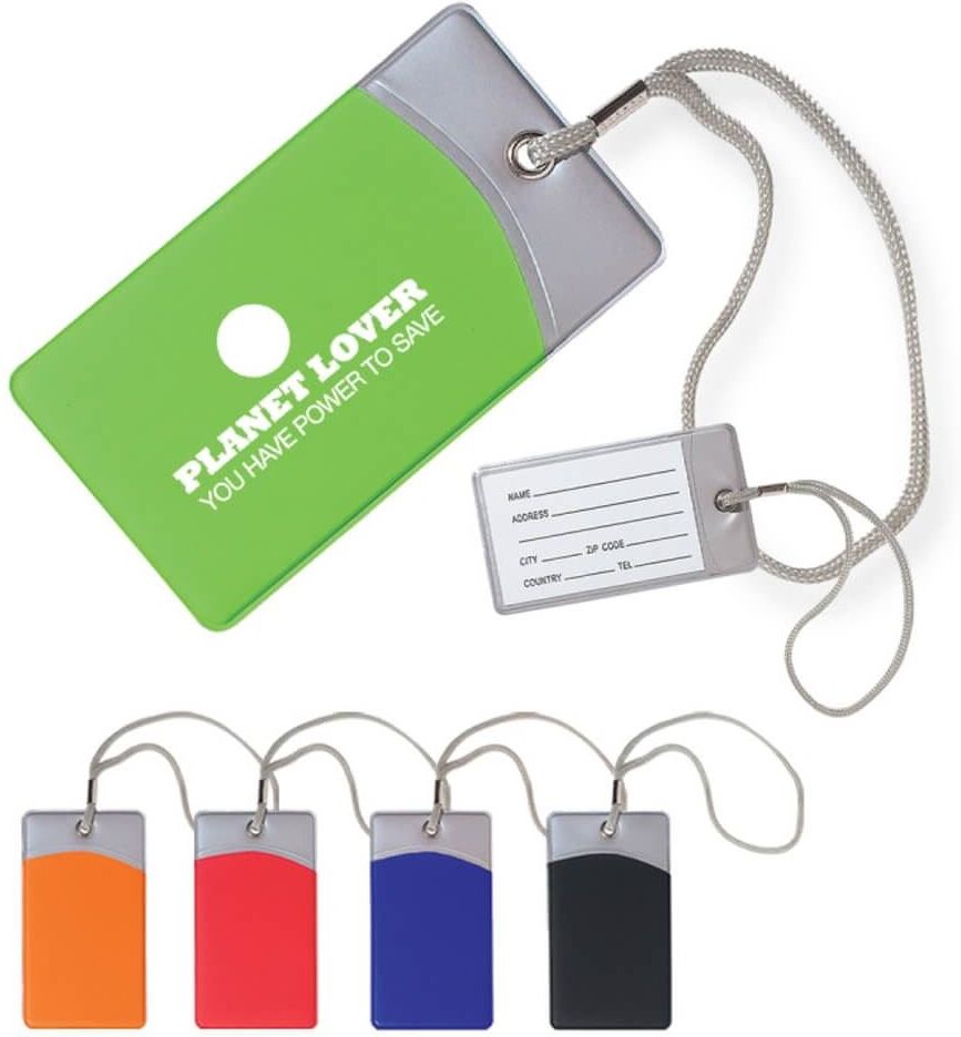 Positive Promotions 100 Mod Luggage Tags - Personalization Available