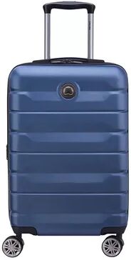 Delsey Air Armour Hardside Spinner Luggage, Blue, 24 INCH