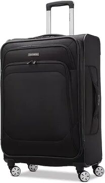 Samsonite Hyperspin 4 Softside Spinner Luggage, Black, 21 Carryon