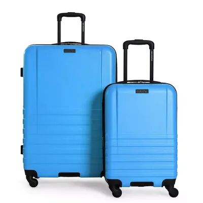 Ben Sherman Hereford 2-Piece Hardside Spinner Luggage Set, Brt Blue, 2 Pc Set