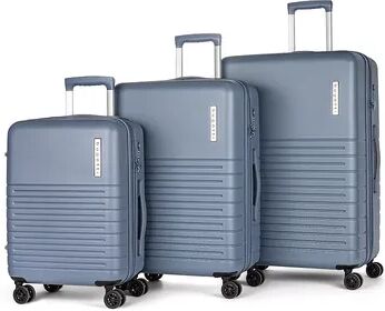 Bugatti Birmingham 3-Piece Hardside Spinner Luggage Set, Blue, 3 Pc Set