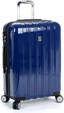 Delsey Helium Aero Hardside Spinner Luggage, Blue, 29 INCH