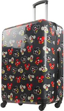 Disney by Ful Mickey Mouse Hardside Spinner Luggage, Grey, 21 Carryon