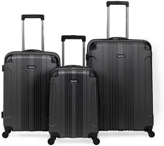 Kenneth Cole Reaction Out of Bounds 3-Piece Hardside Spinner Luggage Set, Grey, 3 Pc Set