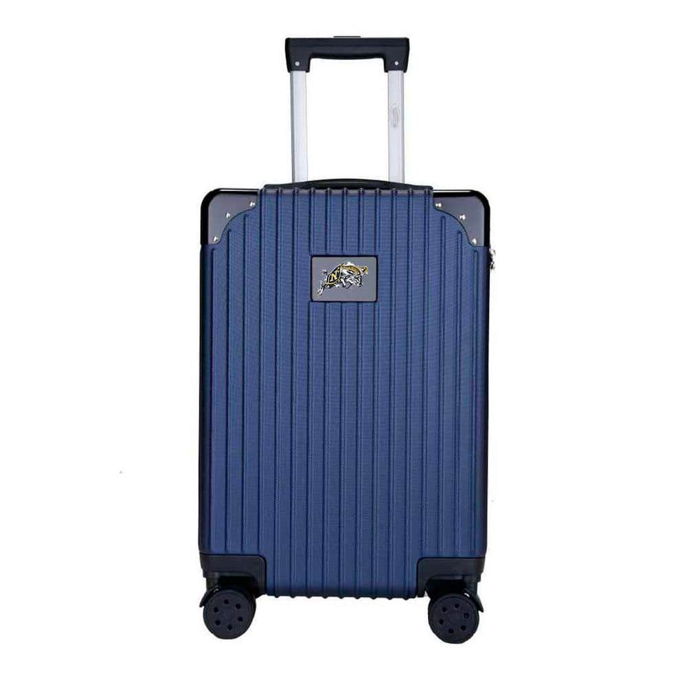 Mojo 21 in. Navy Midshipmen premium 2-Toned Carry-On Suitcase