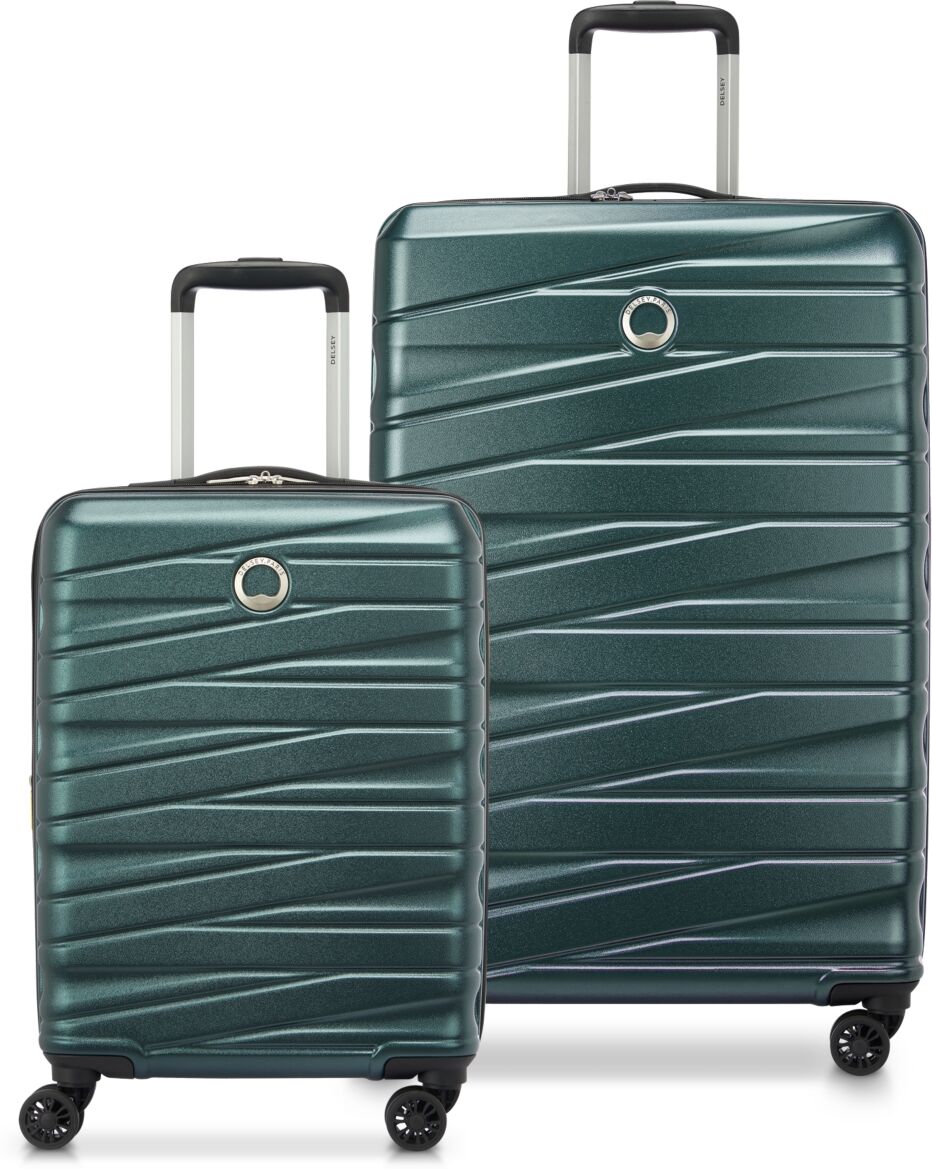 Delsey Cannes 2 Piece Hardside Luggage Set, Carry-On and 27