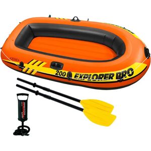 Intex Explorer Pro Inflatable Boat Including Pump And Paddles, For 3 Persons