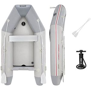 Bestway Hydro-Force Caspian Pro Inflatable Boat Set, 4 Person Raft, Inflatable Dinghy Bundle With Hand Pump and Oars