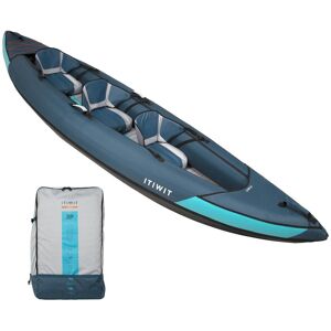 Itiwit Decathlon New 100 2/3 Person Touring Inflatable Kayak -(Dope Dye