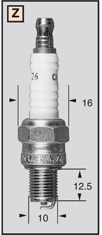 CHAMPION Zapalovací svíčka P-RZ9HC