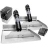 Bennett Trim Tabs Classic Hydraulic Trim Tab Set With Euro-style Control Plateado