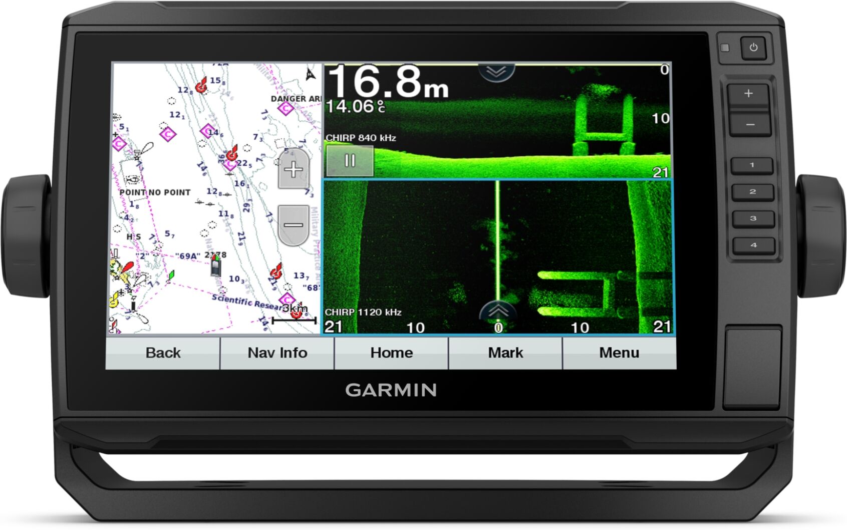 Garmin Echomap UHD 92SV karttaplotteri