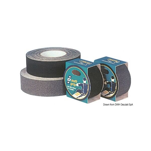 psp marine tapes nastro soft-grip speciale nastro antisdrucciolo adesivo 50 mm grigio