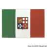 OSCULATI Bandiera adesiva Italia 15x22cm