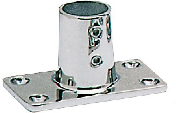 OSCULATI Base inox diritta quadra 25 mm