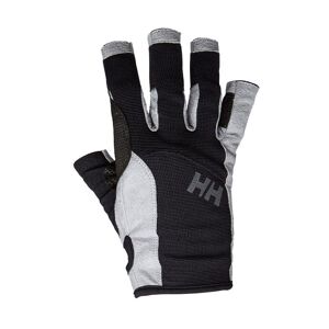 Helly Hansen Short Sailing Gloves, Black, XL