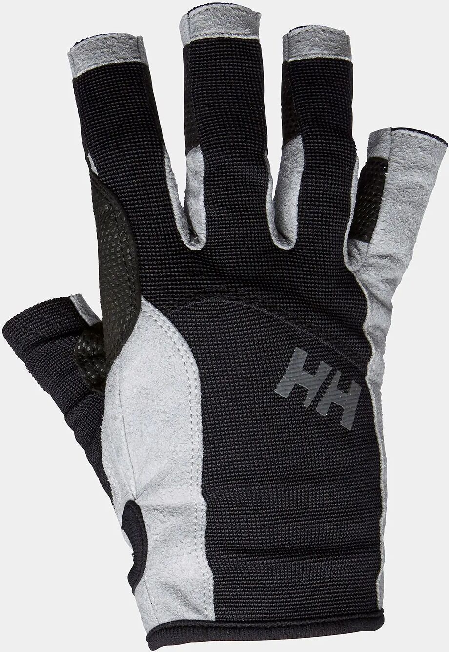 Helly Hansen Men's Durable Short Finger Sailing Gloves Black XL - Black - Unisex