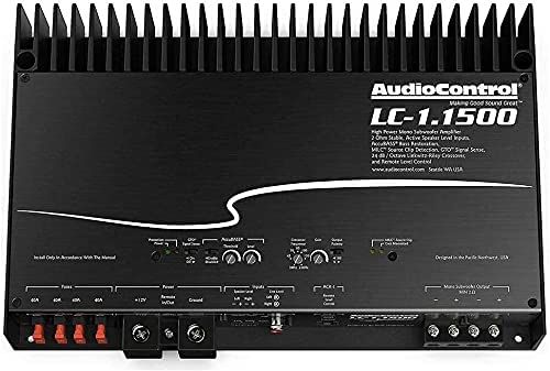 Stinger Off-Road Audio Control LC-1.1500 1500 Watt Mono Subwoofer Amplifier