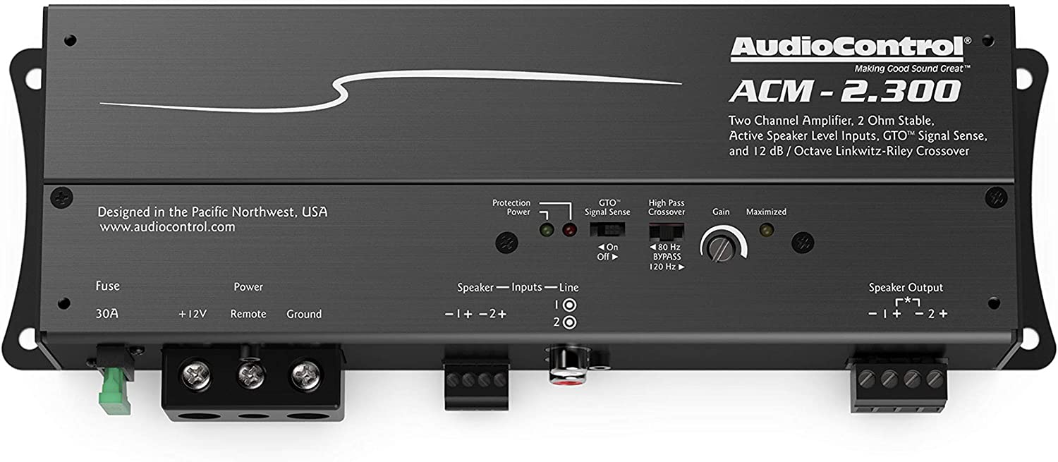 Stinger Off-Road Audio Control ACM-2.300 2-Channel Micro Amplifier