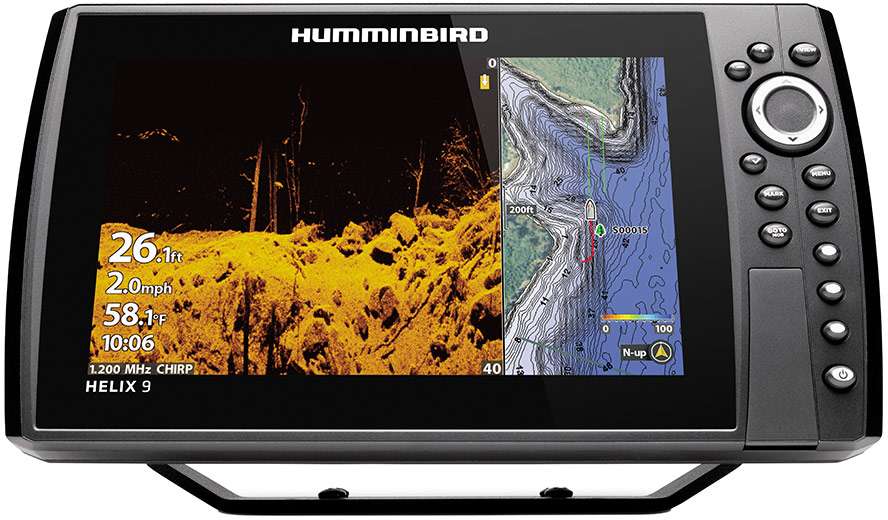 Photos - Fish Finder Humminbird HELIX 9 G4N CHIRP MEGA DI+ GPS  - 411370-1CHO (Display Only)