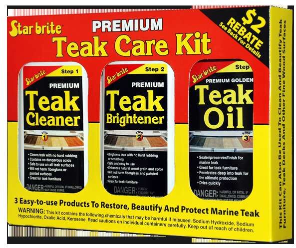 Star Brite Premium Teak Care Kit - 16 oz.