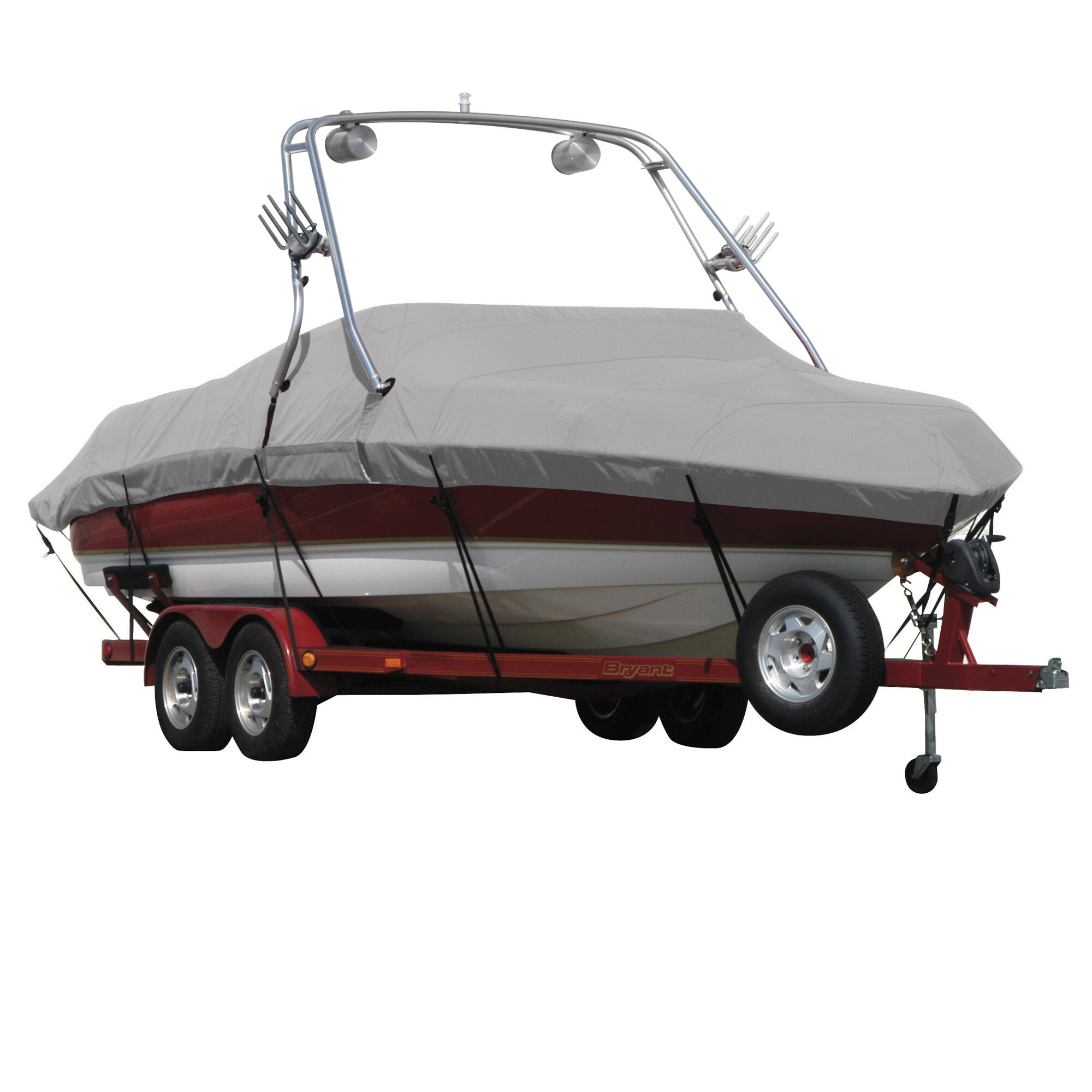 Covermate MALIBU RIDE 21 I ILLSN X TOWER DOES NOT Boat Cover in Grey
